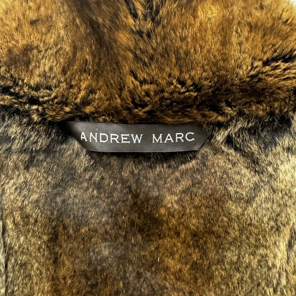 Andrew Marc Rabbit Fur Vest Large - Picture 3 of 6